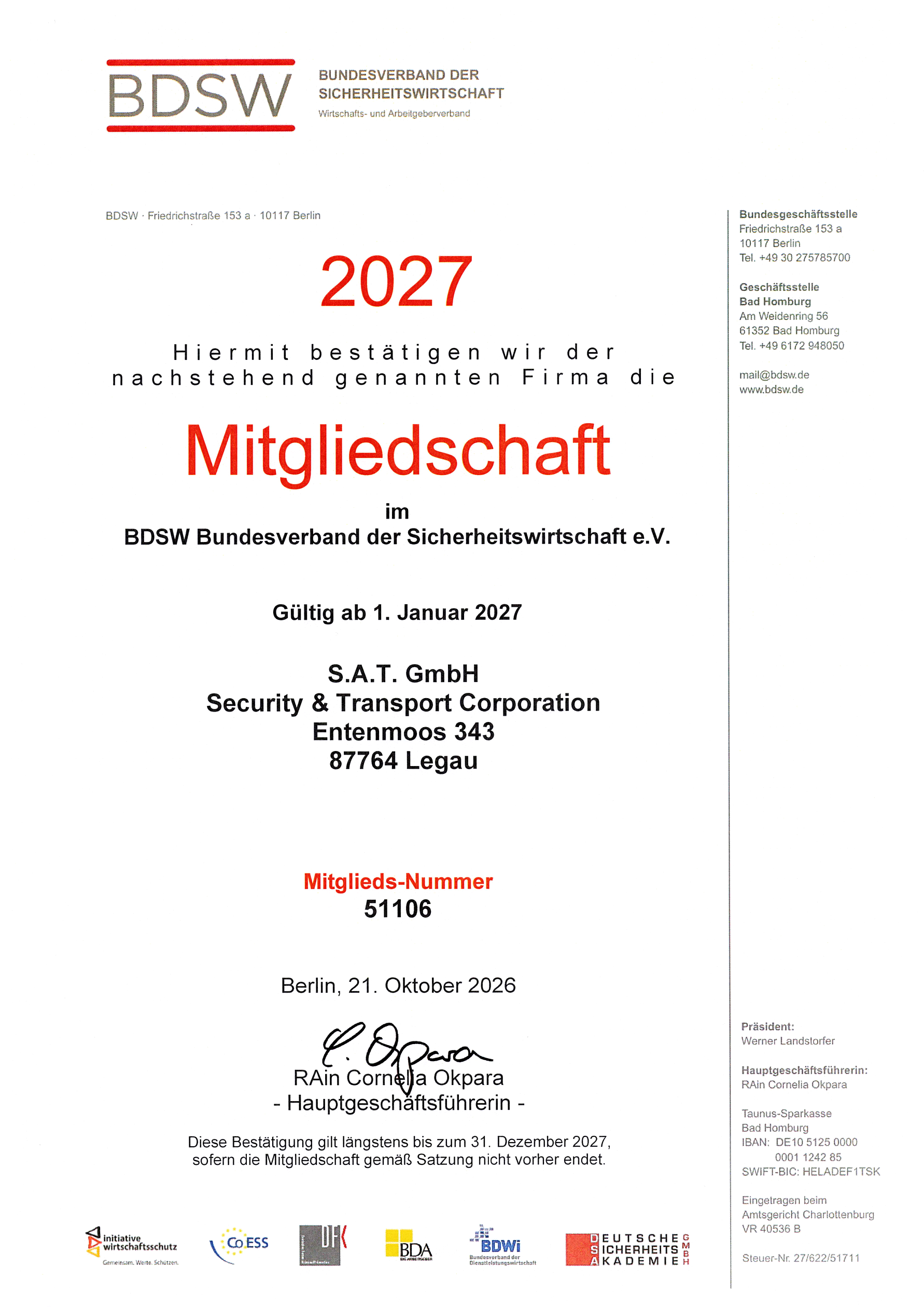 BDSW2027
